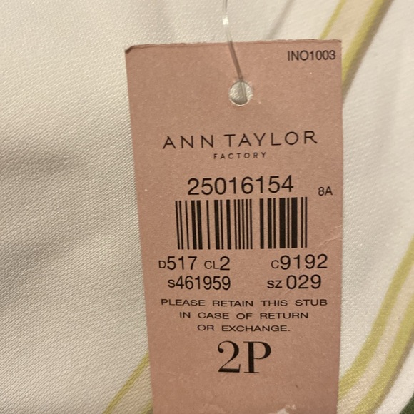 Ann Taylor Factory Petite sleeveless dress SIZE 2P - Picture 9 of 9